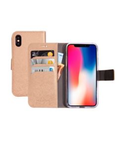 Mobiparts Saffiano Wallet Case Apple iPhone X/XS Copper