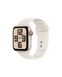 Apple Watch SE 2024 4G 40mm Gold Beige Silicone Band S/M