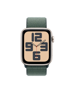 Apple Watch SE 2024 4G 40mm Gold Green Nylon Band