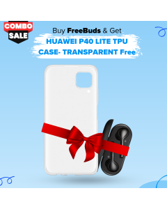 HUAWEI P40 LITE TPU CASE- TRANSPARENT & Huawei FreeBuds Lite