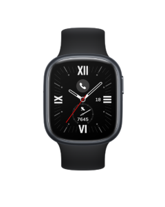 Honor Watch 4 Black (Black Silicone band)