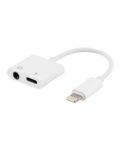 Epzi Lightning to dual Lightning adapter White
