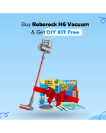 Roborock H6 Vacuum Cleaner + Tech Will Save Us Sew & Glow Kit Home Combo